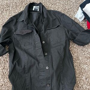 vintage mtv button down